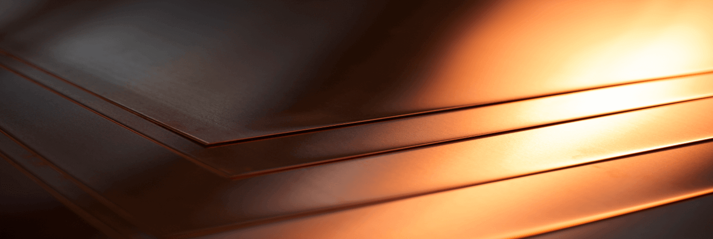 Copper plates for MRI cabin
